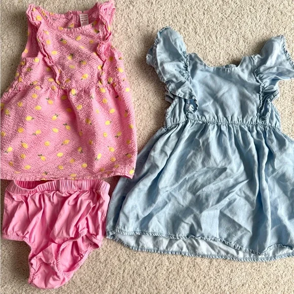 Set of 2 Girl Dresses: Joe Fresh & Zara - Picture 2 of 8